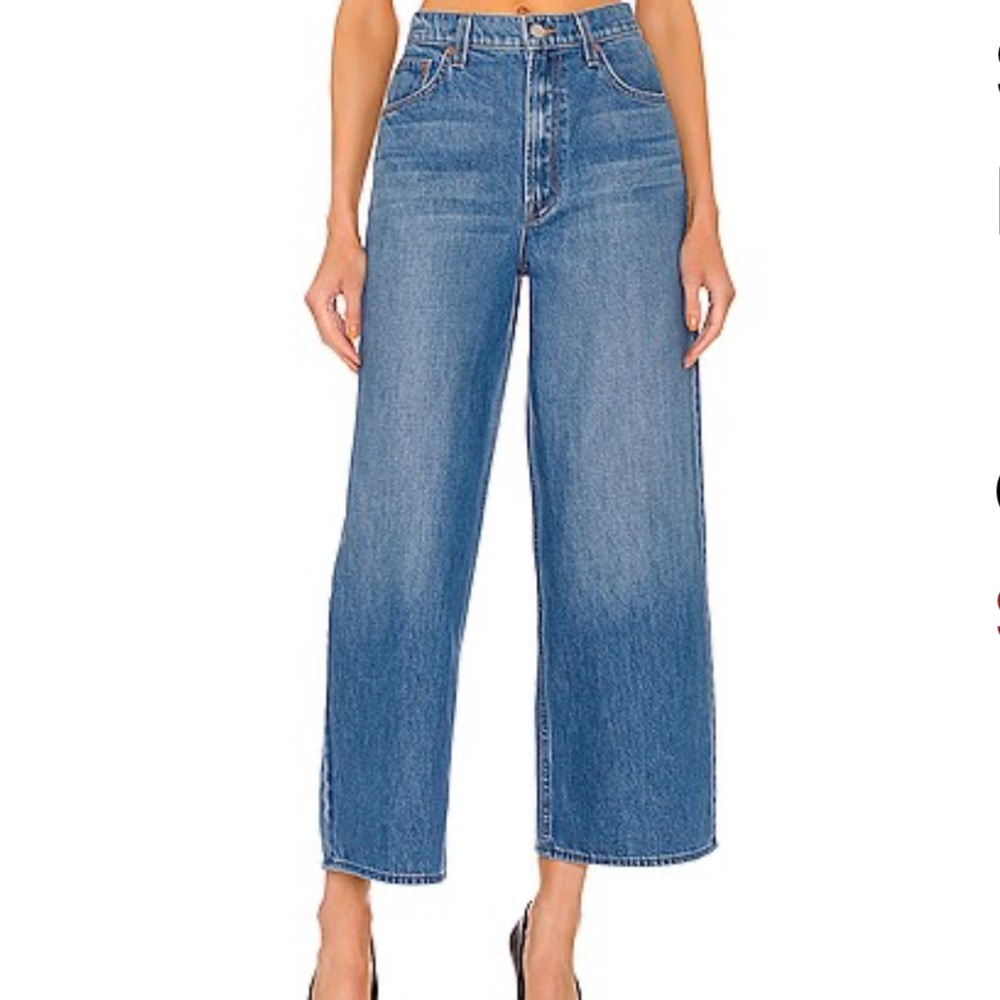 Snacks by Mother Wide Leg Jeans